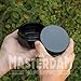 Masterdam Jars 50ml StashShield Ultraviolet Glass Jar - Smell-Proof Ultraviolet Storage Refillable Stash Jar Container Low Profile