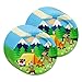 Camping Adventure Birthday Party Supplies Set Plates Napkins Cups Tableware Kit for 16