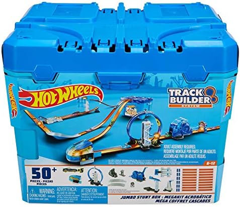 hot wheels track builder stunt box