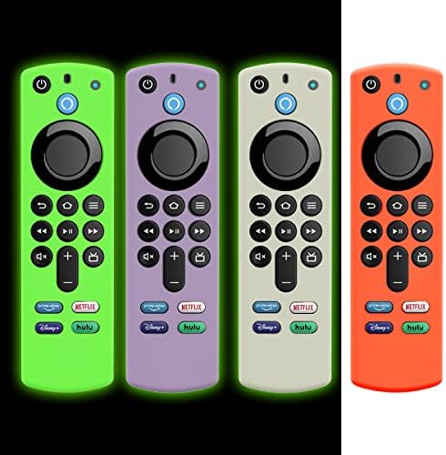 [4 Pack] WOFRO Remote Cover for Firestick 3rd Gen(2021) Firesticktvs 4k ...