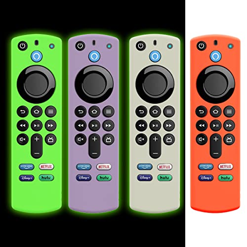 [4 Pack] WOFRO Remote Cover for Firestick 3rd Gen(2021) Firesticktvs 4k ...