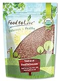 Organic Radish Seeds for Sprouting by Food to Live (Kosher, Bulk) — 8 Ounces