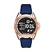 Michael Kors Access Bradshaw Navy Silicone Smartwatch Strap MKT9002