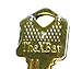 Gold Folding Pocket Key Knife 1.5-Inch Stainless Steel Drop Point Blade Hard Cased