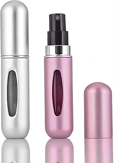 ILLUVA 5ml Perfume Atomiser Refillable Bottle Travel Empty Spray