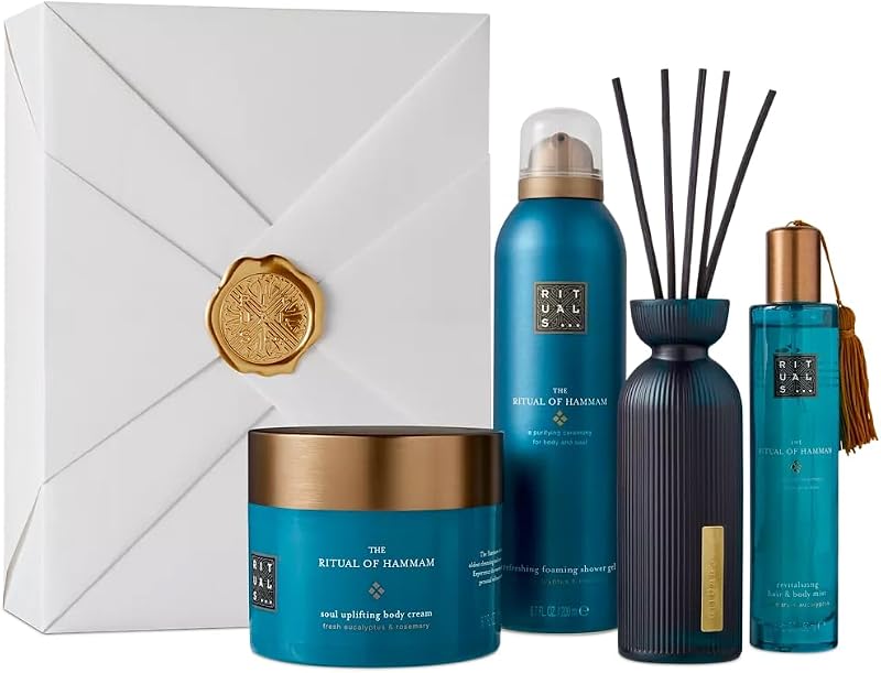 RITUALS The Ritual of Hammam Gift Set 4 Home Skincare Eucalyptus Argan Rosemary