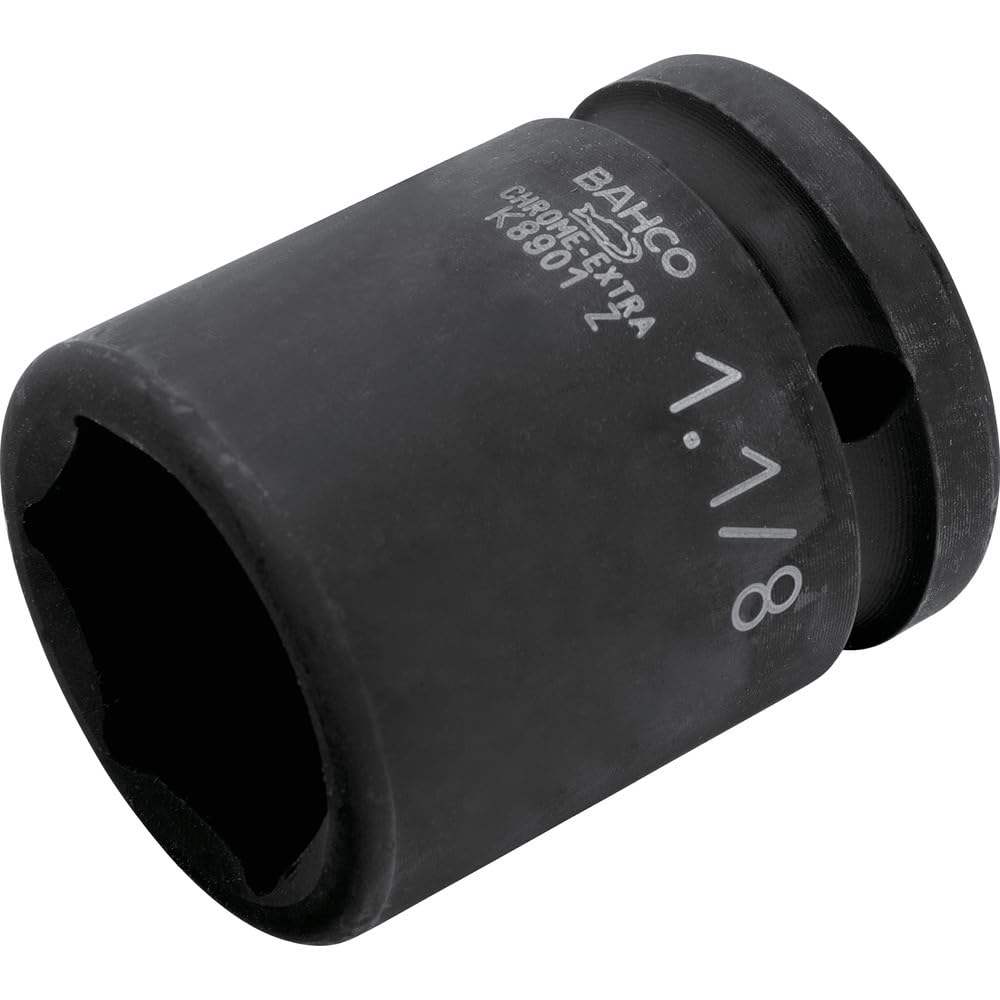 Bahco K8901Z-3/4 Hexagon Socket, Black, 3/4-Inch