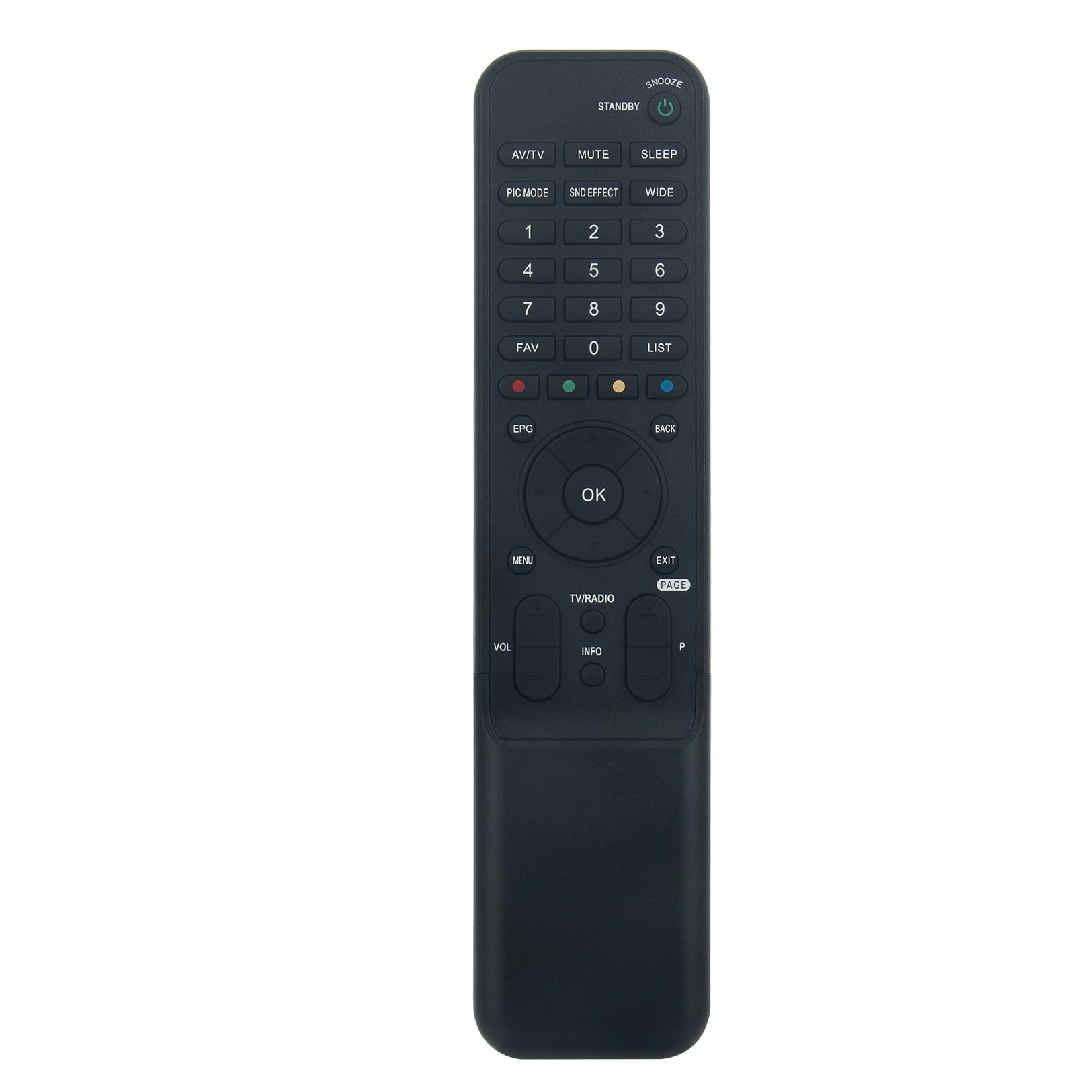 VINABTY NR-204 NR-216 Replacement Remote Compatible with Humax LCD TV LGB19DRT LGB22DRT LGB-19DTT LGB-19DZT