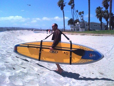 Better Surf...than Sorry Big Board Schlepper Stand Up Paddleboard Easy Carry Strap SUP Shoulder Sling Holder Board Carrier - Thumbnail 7