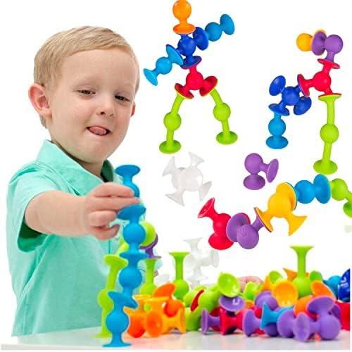 thinkmaster Vacuum Molecule 25 Pieces Building Blocks Fidget Sensory