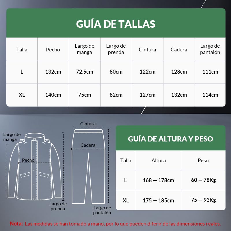 ZGMSDSCZ Traje Impermeable para Lluvia Motociclista, Alta Calidad Chubasquero Seguridad Reflectante con Capucha & Cubrezapatos, Traje de Lluvia para Motocicleta para Mujer y Hombre en Motocicleta