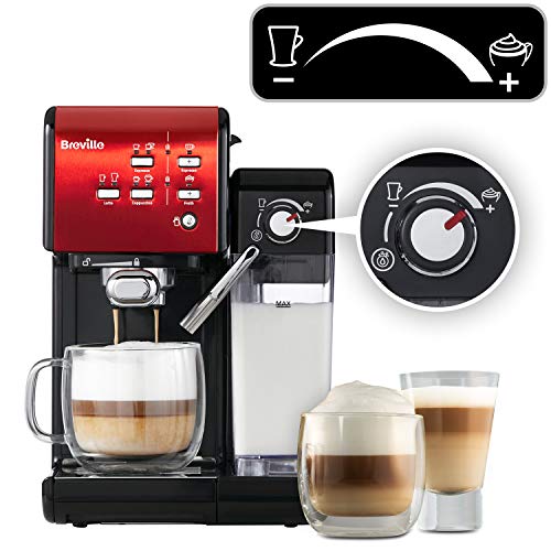 Breville Prima Latte II Siebträgermaschine | Espressomaschine/Kaffeemaschine für Milchkaffee und Cappuccino… – Bild 5
