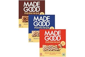 MadeGood Mornings Soft-Baked Oat Bars Variety Pack (Variety)