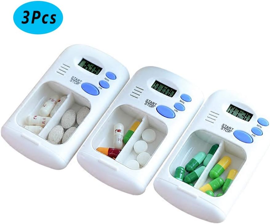 portapillole con allarmi lcd