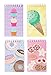 BLUE PANDA Ice Cream Notepad for Kids - 24 Pack, 3 x 5 In, Cute Spiral Notepads - Candy Journals for Kids & Cupcake Notebook Party Favors