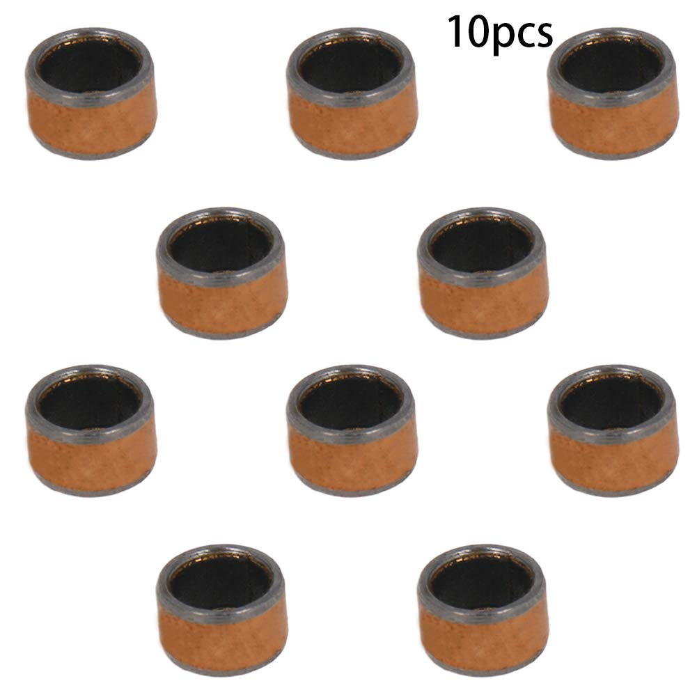 Othmro Sleeve Bearing 6mm Bore x 8mm OD x 6mm Length Plain Bearings Wrapped Oil-Less Bushings Pack of 10, 6mmx8mmx6mm 10pcs - Image 3