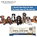 Dr. Mercola Dental Chew Bones - 12 Pack - Large Dogs 25 lbs and Up - Helps Clean Teeth and Freshen Breath - A Completely Digestible Tasty Oral Care Treat for Dogs