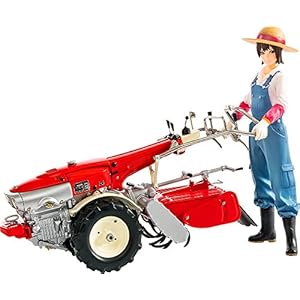 PLAMAX MF-21 minimum factory みのり with ホンダ耕耘機F90 1/20スケール ABS&PS製 組み立て式プラスチックモデル