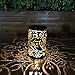 Whitelotous Metal Rattan Solar LED Hanging Lantern Light IP44 Waterproof Table Lamp Outdoor Garden Yard Decor Lamp