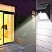 Binval 20 LED Motion Sensor Security Wall Light,Solar Powered,Sutiable for Outdoor, Patio, Deck, Yard, Garden, Fence, Driveaway, (4-pack)