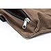 Super Dopp Kit,Large Tool Roll,Waxed Canvas ElectricianTravel Kit,Heavy Duty Roll Up Pouch,Hanging Mechanic Bag,Car First Aid Kit Wrap Roll Storage Case,Handy Plumbers Tools Carrier Tote (Khaki)