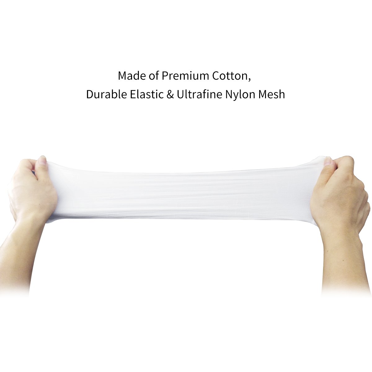 Pool Skimmer Socks (10-Pack), iCreating Large Premium Fine Mesh Screen Swimming Pool Filter Saver for Baskets, Filters and Skimmers