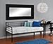 DHP Metal Daybed Frame, Twin Size Furniture, Black