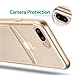 for iPhone 7 Plus/iPhone 8 Plus Phone Case Ultra Slim Thin Fit Crystal Clear TPU Case Cover with ID Card Slot Holder (Transparent)