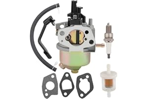HARBOT Carburetor for Harbor Freight Chicago Predator 4000 3000 3050 3200 4375 Watts Generator Powered by a 212CC 208CC 7HP 6.5HP Engine with Fuel Filter Gasket