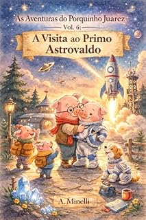 Livro As Aventuras do Porquinho Juarez - Visita ao primo Astrovaldo