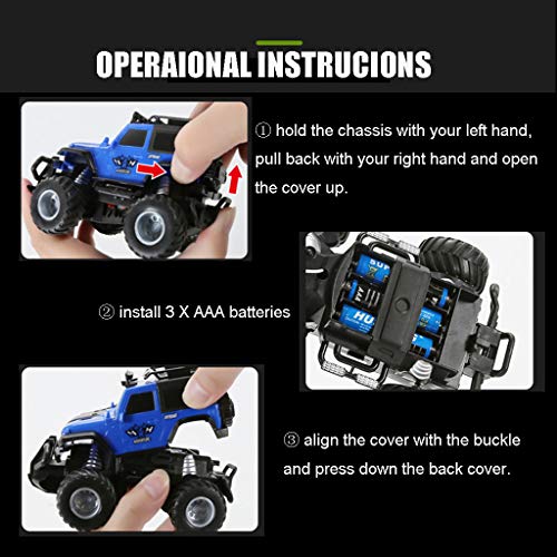 Remote Controlled Truck Car Radio Control Toys Car for Kids (C)