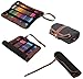 GLTECK Everyday Essentials Premium Colored Pencils - Set of 72 Individual Colors with Roll up Pouch Canvas Pen Bag (72-Color)