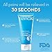 Barox Pain Relief Massage Gel/Cream - Topical Analgesic - 30 Seconds Instant Relief for Joint, Arthritis, Back, Neck, Shoulder Pains and More - 4.05oz (120ml)