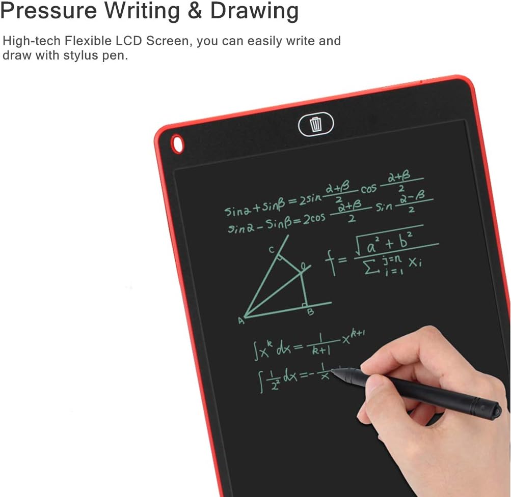 LCD Writing Tablet, 12 Inch Digital eWriter Electronic Graphics Tablets ...