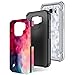 S6 Active Case, TownShop Paint Clouds Design Hard Impact Dual Layer Shockproof Bumper Case for Samsung Galaxy S6 Active (G890)