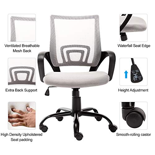 Bonzy Home Office Chair Ergonomic Mesh Desk Chair Computer Chair Lumbar