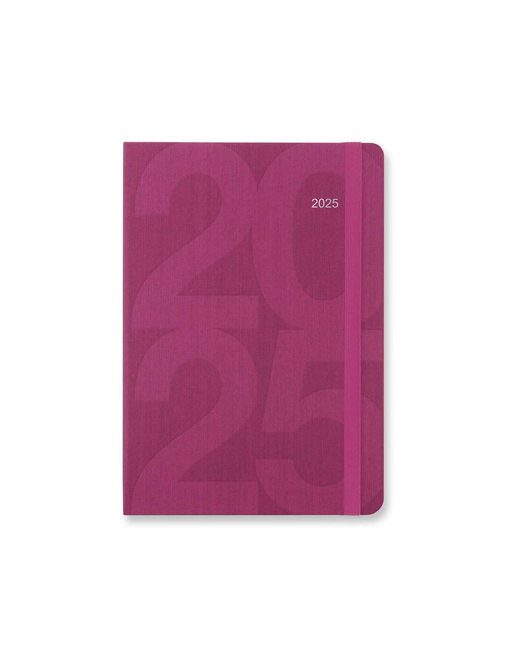 Letts of London Block A6 week to view 2025 diary - pink