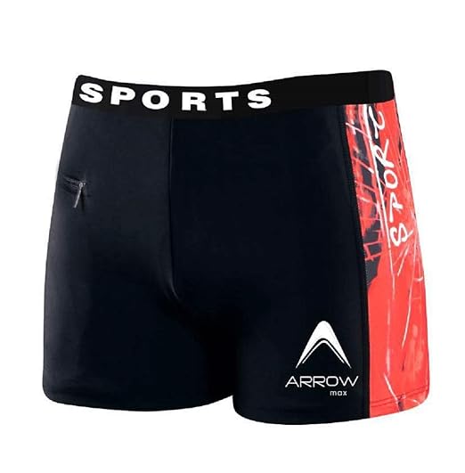 swimming costume and shorts