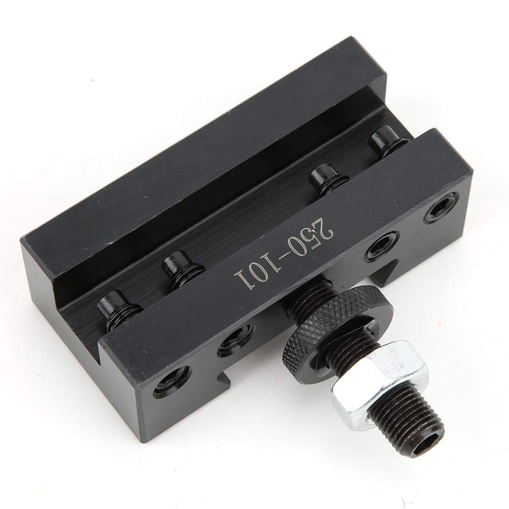 Lathe Tool Holder,250-101 CNC Lathe Tool Post Holder,CNC Turning Tools Lathe Parts,for Install on an Engine,Table or Turret Lathe(250-101)