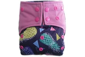 JOBEBE AIO Reusable Washable Cloth Diaper Nappy Charcoal Bamboo Insert Overnight (A-12)