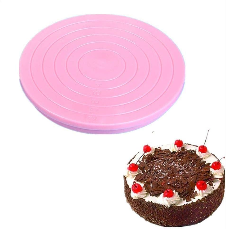 Presentoirs A Gateau Cuisine Et Maison Rameng Plateau Tournant Stable Plateau A Tarte Professionnel Rotatif Pour Gateau Mini Rose Asperindo Id