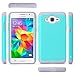Grand Prime Case, LK [Shock Absorption] Hybrid Dual Layer Armor Defender Protective Case Cover for Samsung Galaxy Grand Prime (Teal)