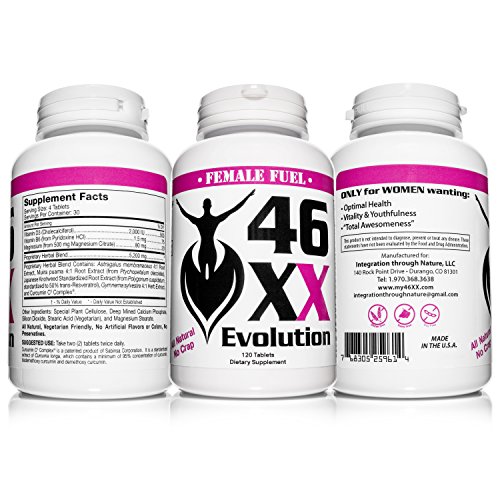 46XX Evolution-Natural Women's Vitality Supplement 46XX Evolution-Natural Women's Vitality Supplement