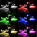 KAWELL 3rd-Gen RGB LED Rock Lights with Bluetooth Controller, Timing Function, Music Mode - Multicolor Neon LED Light Kit (8 Pods RGB)