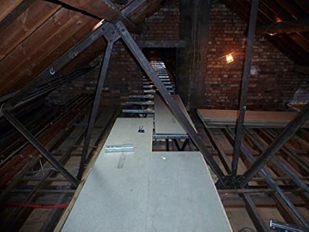 Safe Access Platform Above Loft Insulation For Solar Inverters