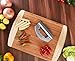 Utopia Kitchen Mezzaluna Chopper and Knife - Double Blade - Stainless Steel Mincing Knife - Multipurpose Use for Home Kitchen or Restaurant