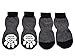 Dog Socks Traction Control Anti-Slip for Hardwood Floor Indoor Wear, Paw Protection Grey
