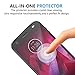 Moto Z2 Force Edition(2nd Gen) Screen Protector, [2-Pack] Ymingam Tempered Glass Screen Protector for Motorola Moto Z Force,9H [Bubble Free] [Scratch Proof] HD Moto For Z2 Force Glass Screen Protector