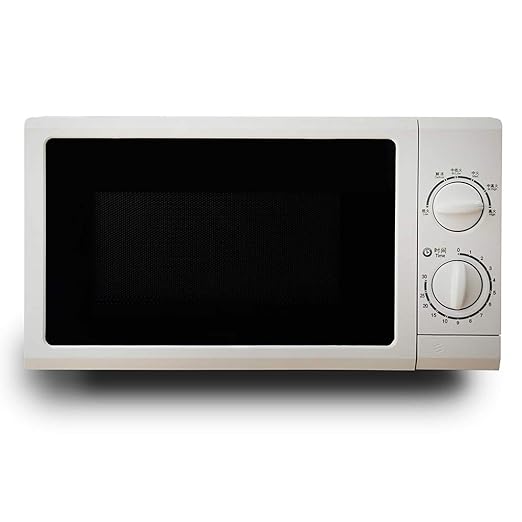 Horno de microondas mecánico de Mesa giratoria, Blanco Horno de ...