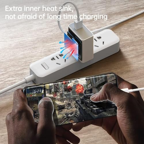 XLDHYLL Cargador 120W para Xiaomi Carga Rapida Turbo con Cable 2M, para Xiaomi 15 14 13 12 14t 13t 12t 12s Pro Lite Redmi Note k80 K70 K60 K50 12 11 Pro Plus Black Shark 4 5 Poco F4 GT Mi Turbo 6A